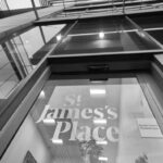 st. james place -grey scale