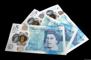 British pound banknotes