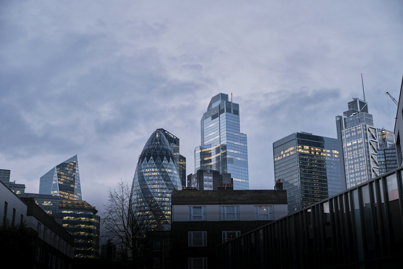 High-rise office buildings