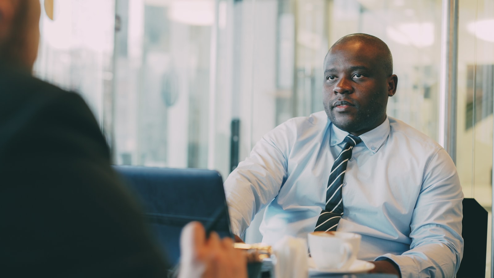 Meeting between adviser and client