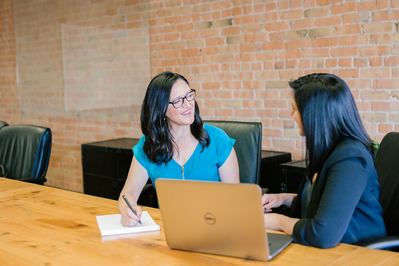 Financial adviser in a meeting with a client